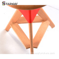 Современный дизайн твердой древесины Регулируемое сиденье барстата